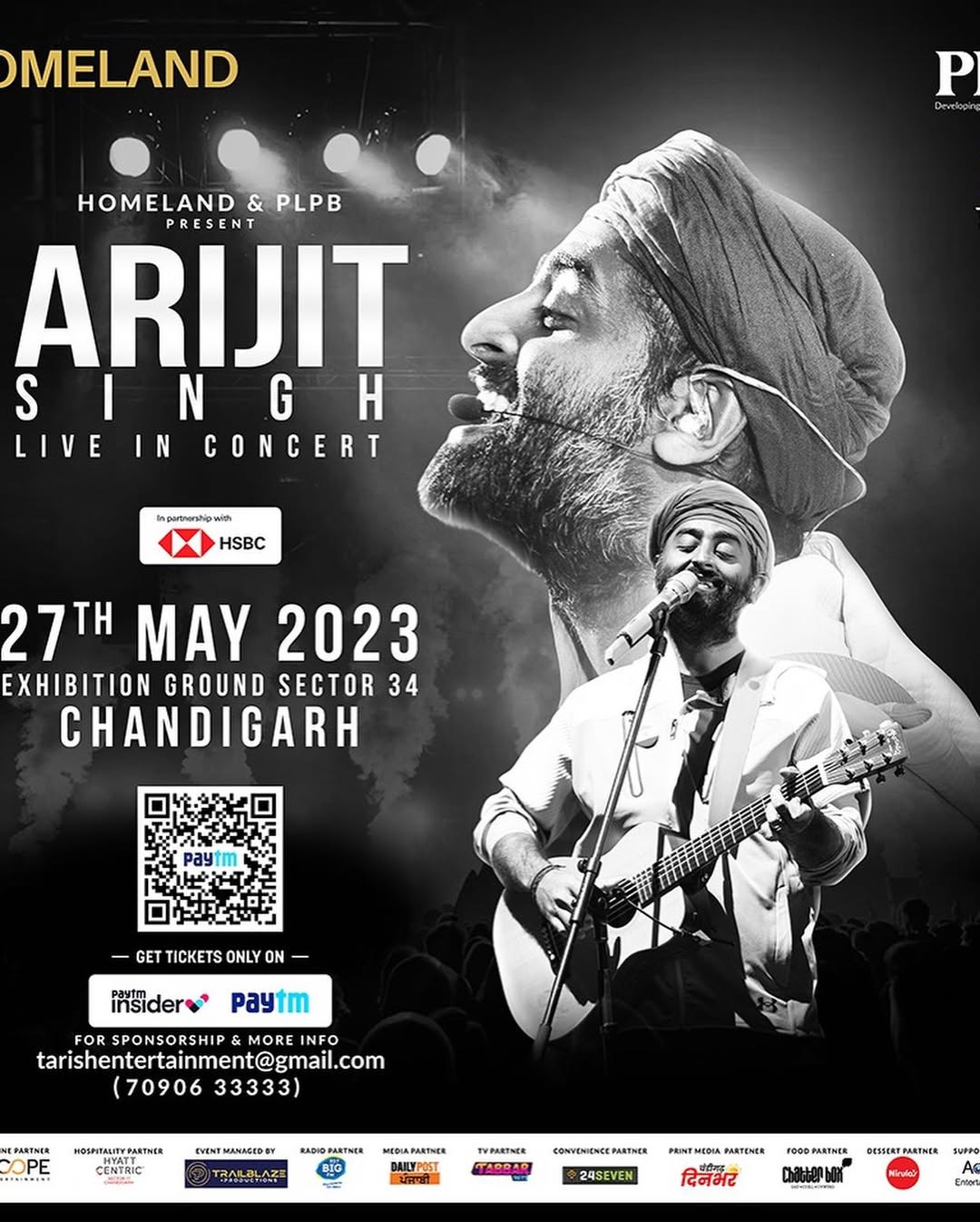 Arijit Singh Live in Chandigarh 27 may