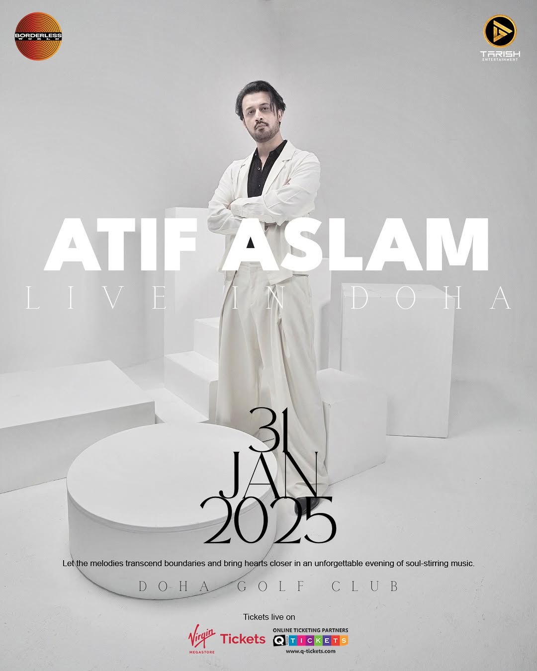 Atif Aslam live in Doha